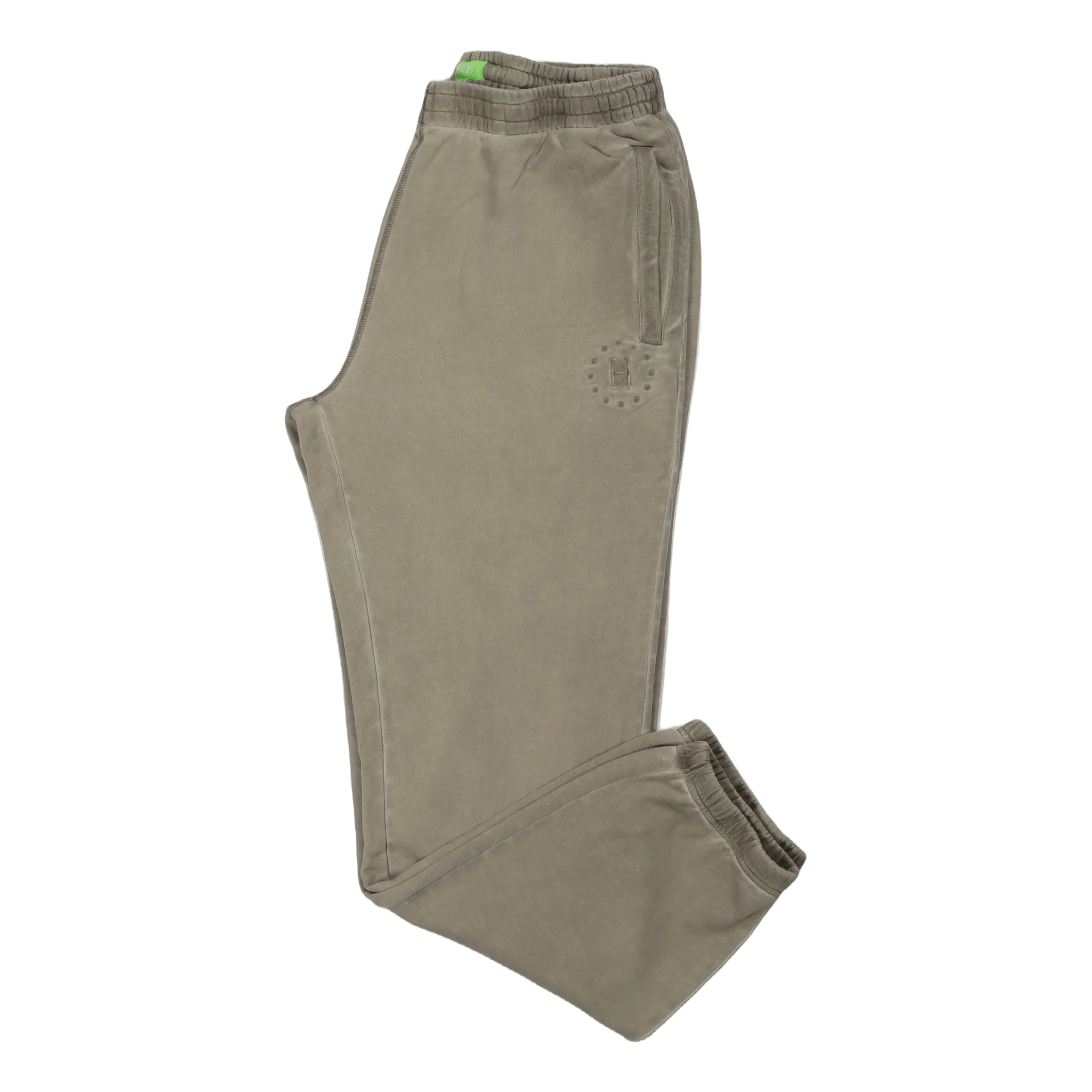 12 Galaxies Faded Fleece Pant Khaki