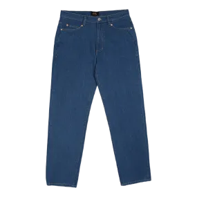 5 Pocket Straight Light Stone Denim