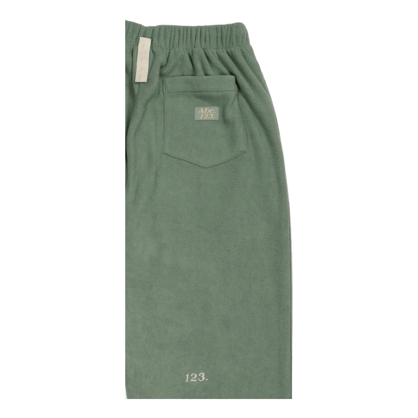 Abc. 123. Polar Fleece Sweatpa Aventurine Green