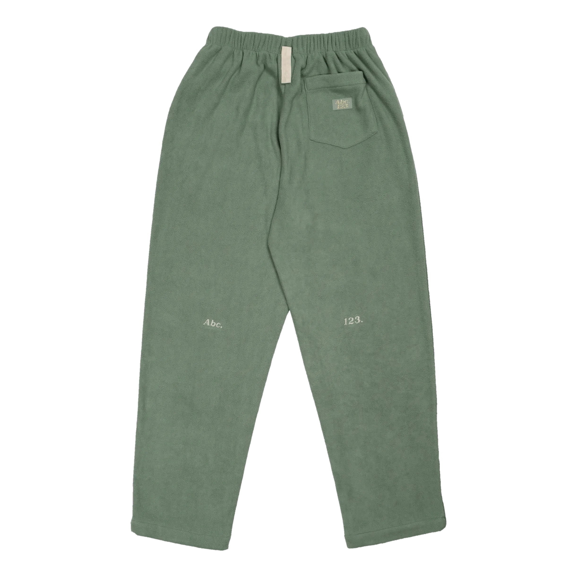 Abc. 123. Polar Fleece Sweatpa Aventurine Green