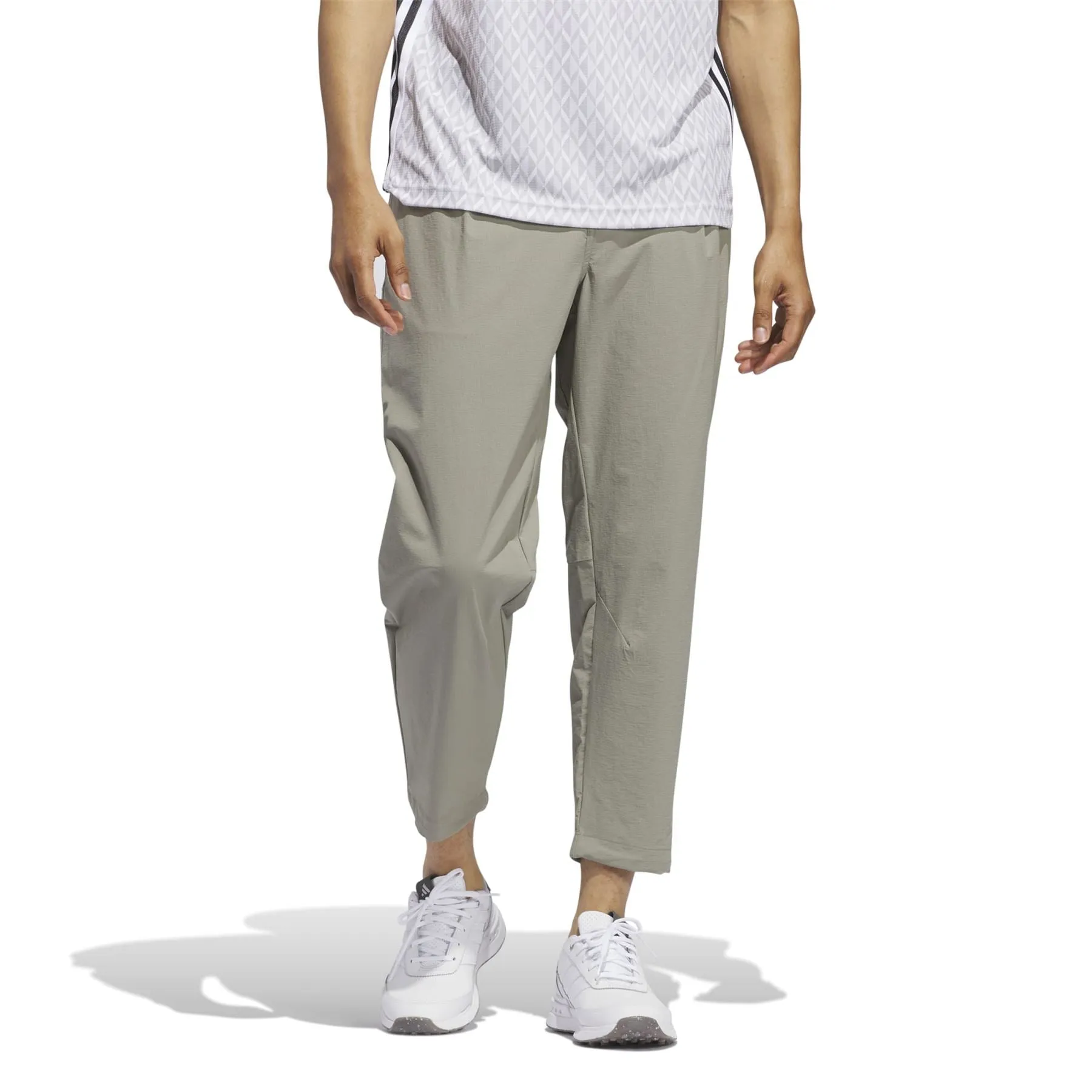 Adicross Chino Golf Tracksuit Bottoms Silver Pebble - SS24