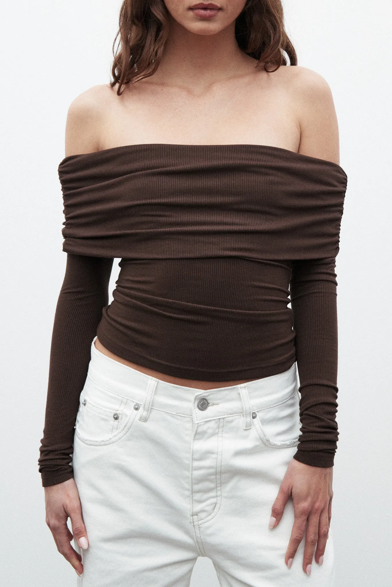 Alessandra Top - Chocolate