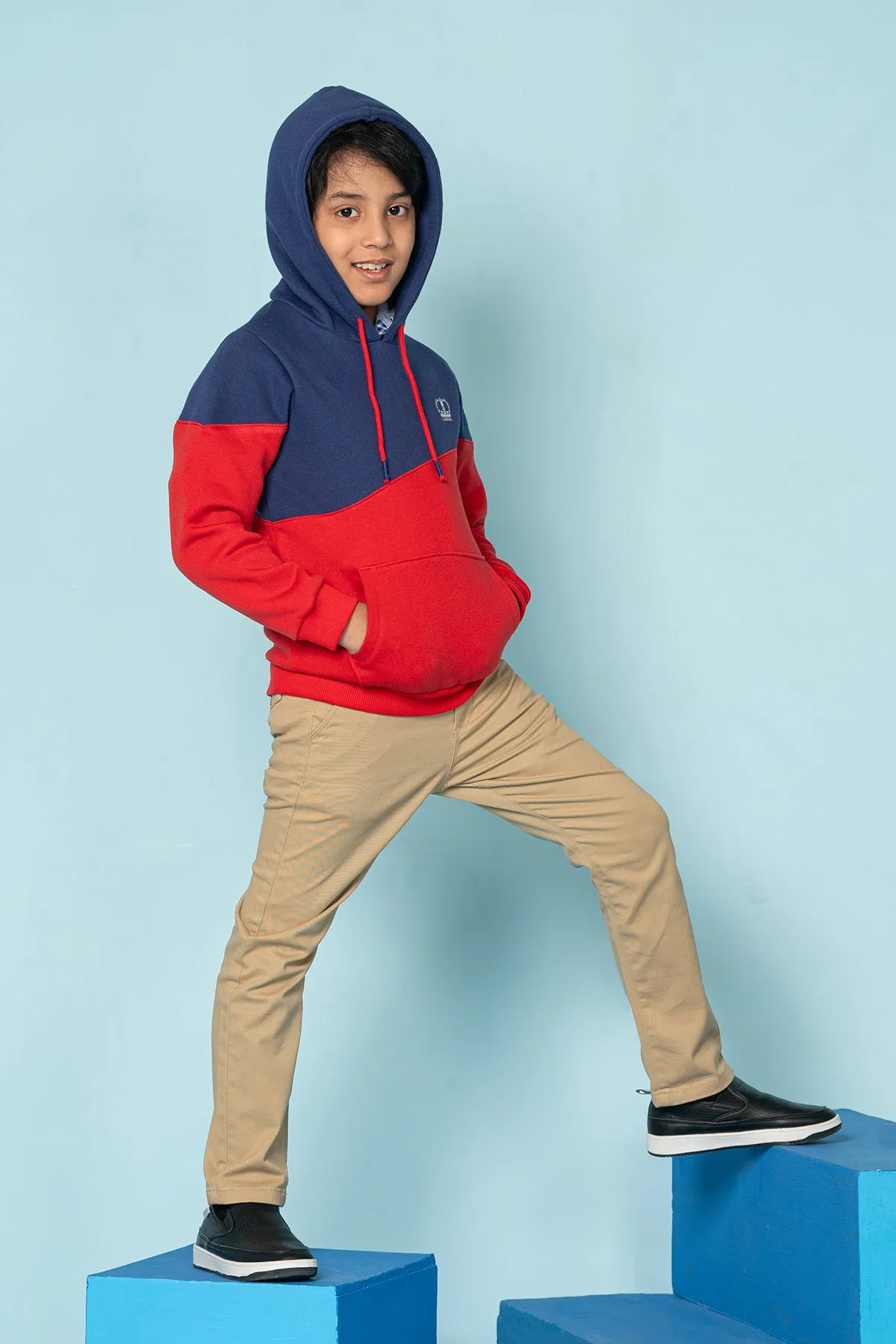 Boys RAMI Twill Straight Pant