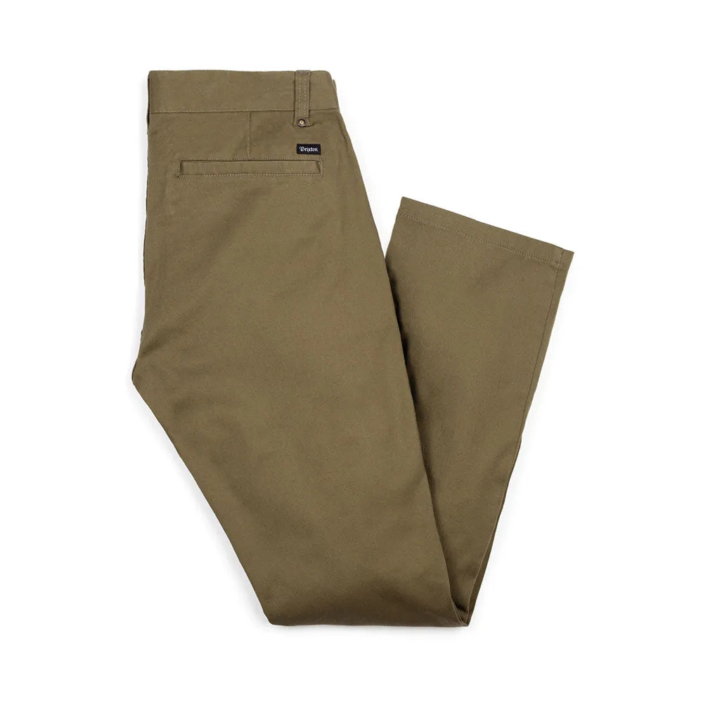 Brixton Reserve Chino Pant - Olive