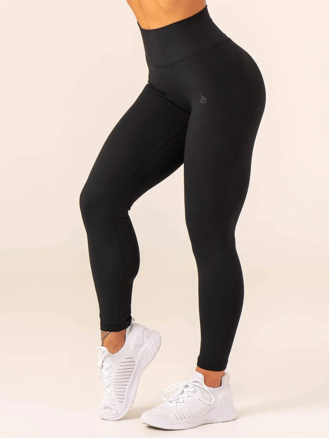 NKD High Waisted Scrunch Leggings | Black