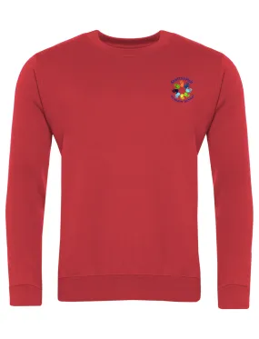 Shotton Hall Primary School Red Sweatshirt