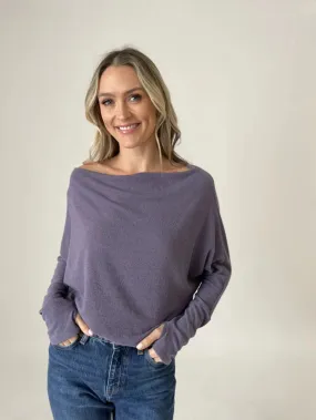 Six/Fifty The Anywhere Top - Dark Lavender