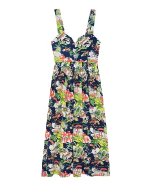 The Day Break Dress. -- Surfjack Print