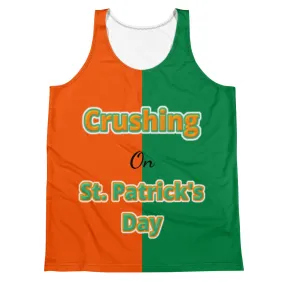 Unisex Tank Top Crushing On St. Patrick's Day